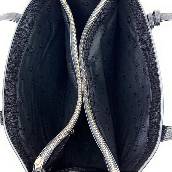 Tory Burch Black Large Leather Tote - Picture 6 of 7